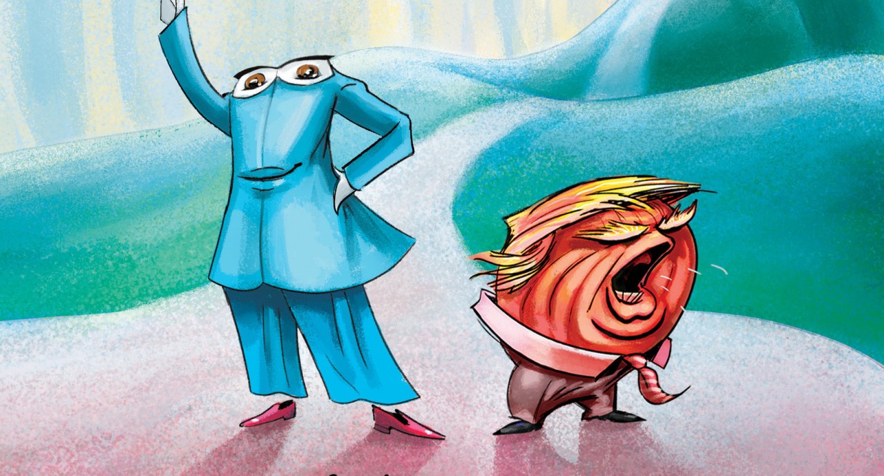 "The Pumpkin and the Pantsuit" helps explain election results to children