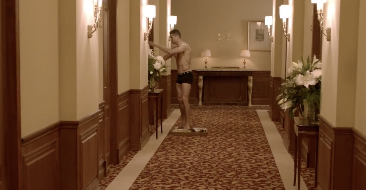 Cristiano Ronaldo stars in his underwear in campaign for Altice USA