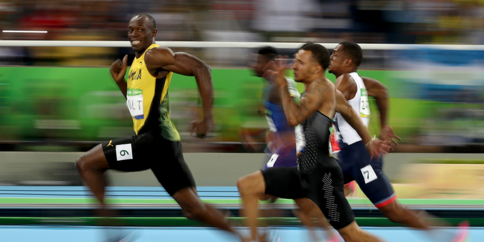 What makes an iconic sports image? The story behind that Usain Bolt smiling photo