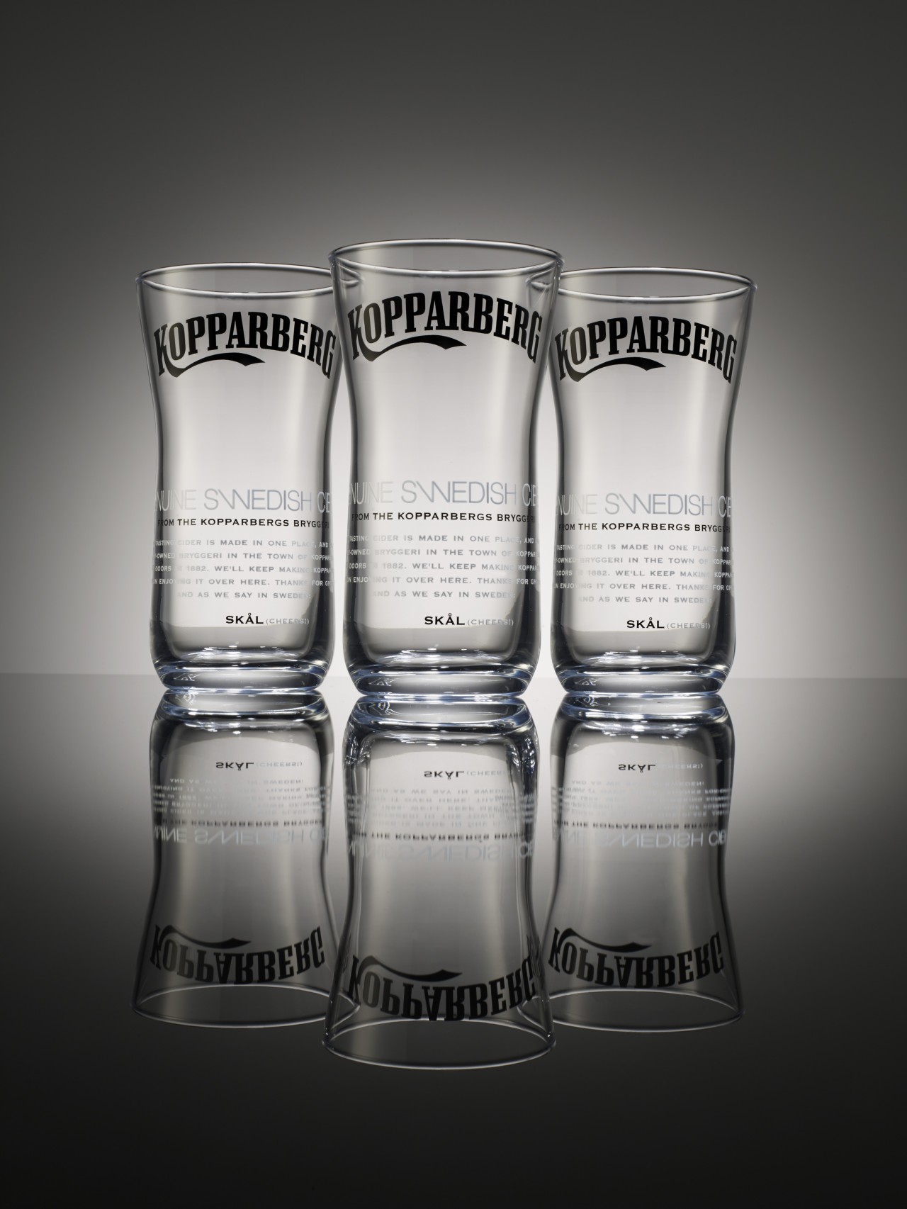 Kopparberg Premium Cider Reveals New Glassware From ButterflyCannon