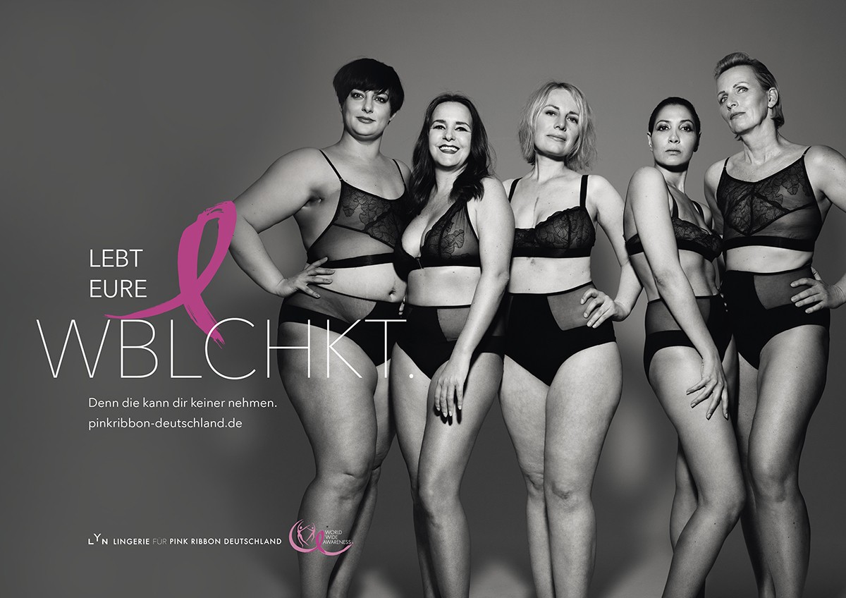 Pink Ribbon Five Women By do Dusseldorf Creative Works The Drum