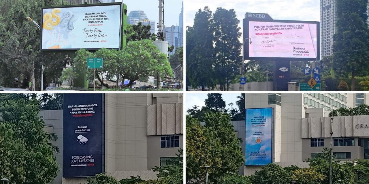 Netflix Uses Contextual DOOH To Promote K-dramas In Indonesia - Vimarsana News