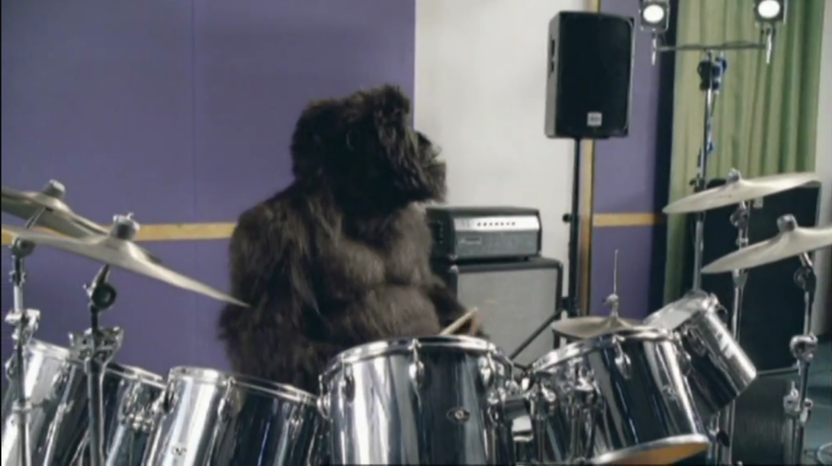 World’s Best Ads Ever 14 The Cadbury Drumming Gorilla That Almost