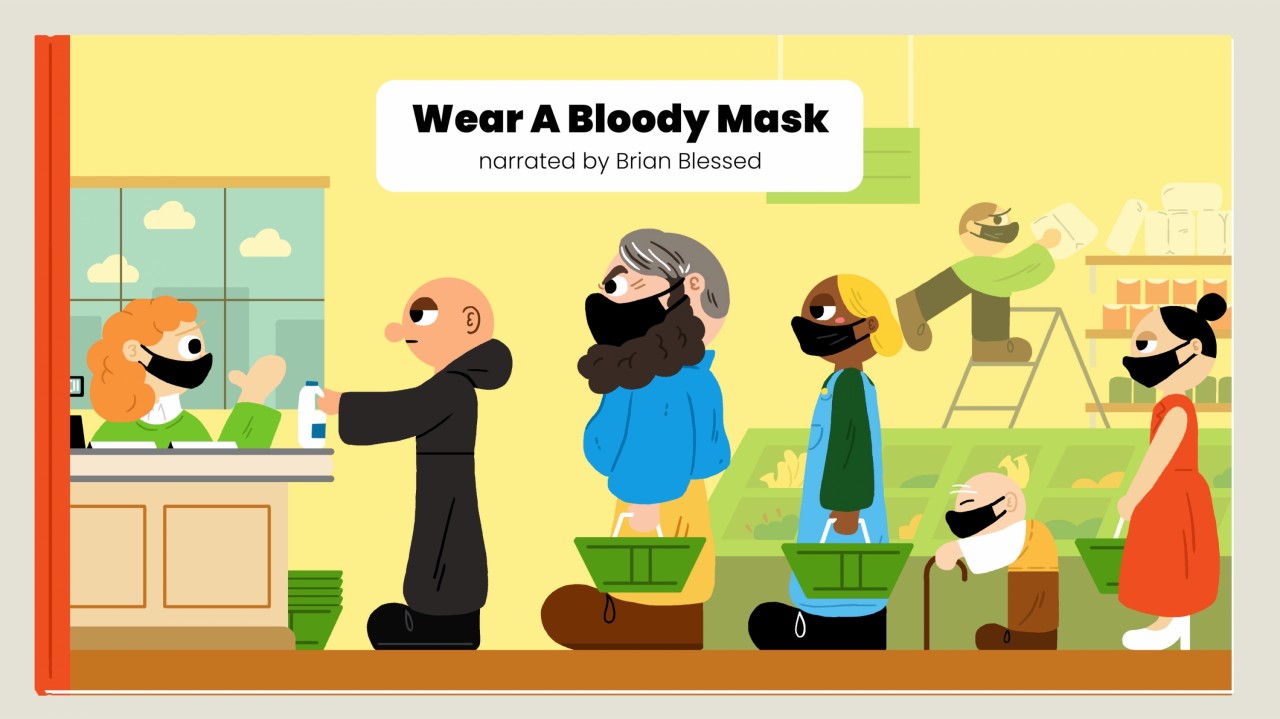 Wise Protec's 'Wear a bloody mask' campaign was truly Blessed - Vimarsana News