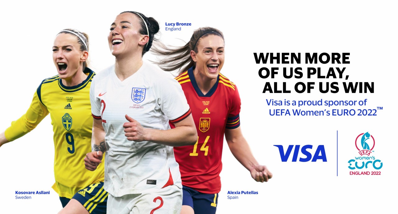 Visa Champions Femaleled Businesses In Uefa Women’s Euro 2022 Campaign