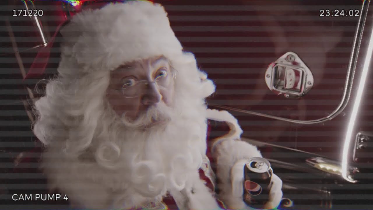 2022 Coke Christmas Commercial Pepsi Max Reveals A Soda Secret Of Coca-Cola's Truck-Driving Santa | The  Drum