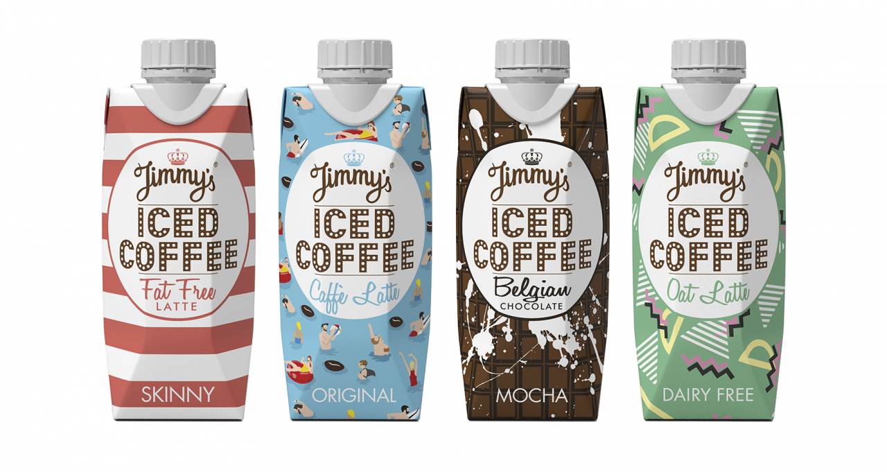 Jimmy's Iced Coffee Packaging Redesign Creative Works The Drum